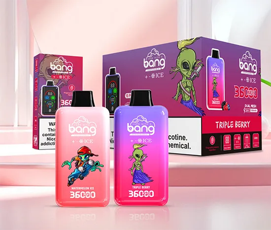 Bang 36000 Puffs Smart Full Screen Turn Ice