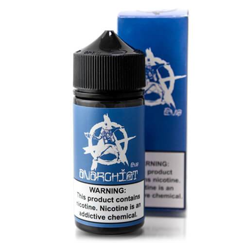 Синьо от анархистки тютюн - безплатен никотин e - течност 100ml