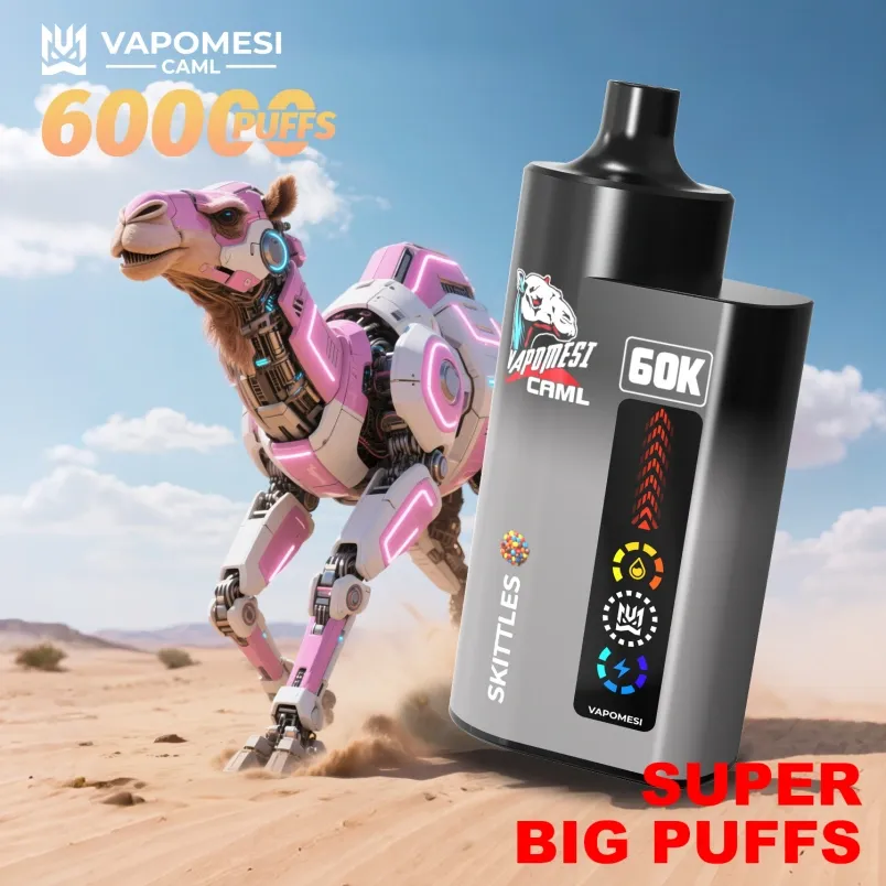 Vapomesi 60000 впръсквания 60K Caml Vape за еднократна употреба на едро
