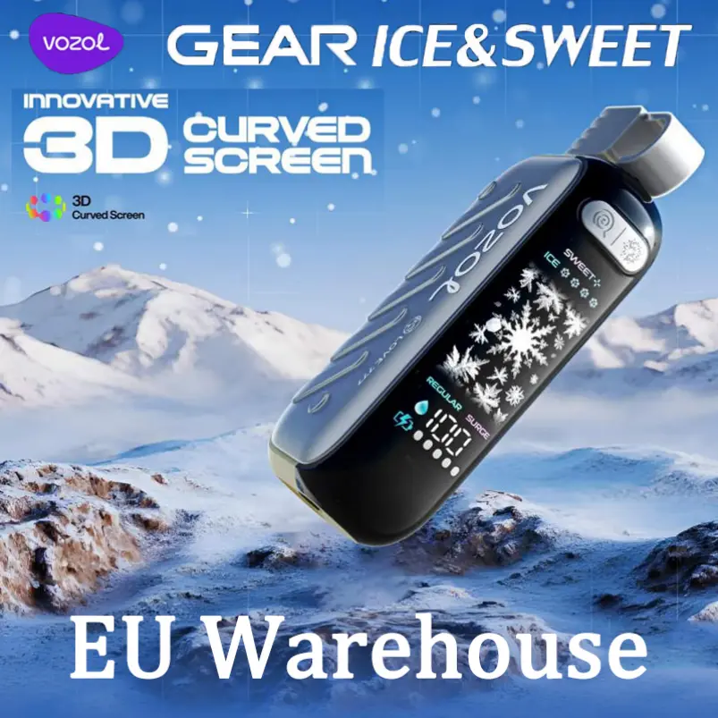 Vozol Gear 50000 впръсквания 50K Ice & Sweet Control Едро за еднократна употреба