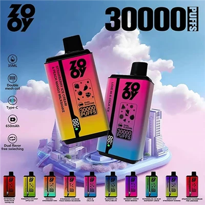 Каква е интензивността на вкуса на zooy vape?
