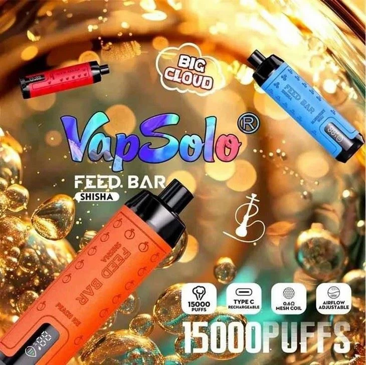 Vapsolo FEED BAR SHISHA 15000 Puffs Vape factory